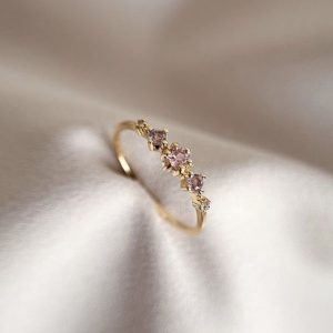 Flower Gold Ring