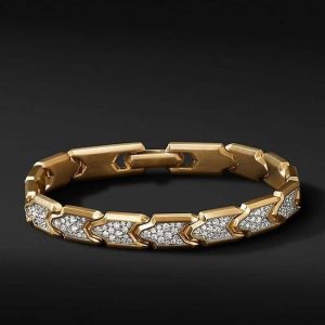 Golden Diamond Bracelet