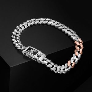 Rose gold & Platinum Bracelet