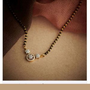 Diamond Pendant Mangalsutra