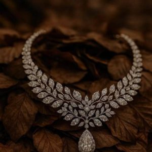 Diamond Dewdrop Elegance Diamond Necklace